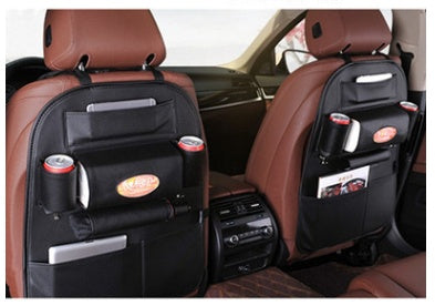 Premium PU Leather Seat-Back Organizer