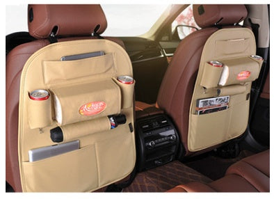 Premium PU Leather Seat-Back Organizer
