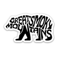 Regional Symbols – Great Smoky Mountains Bear Sticker