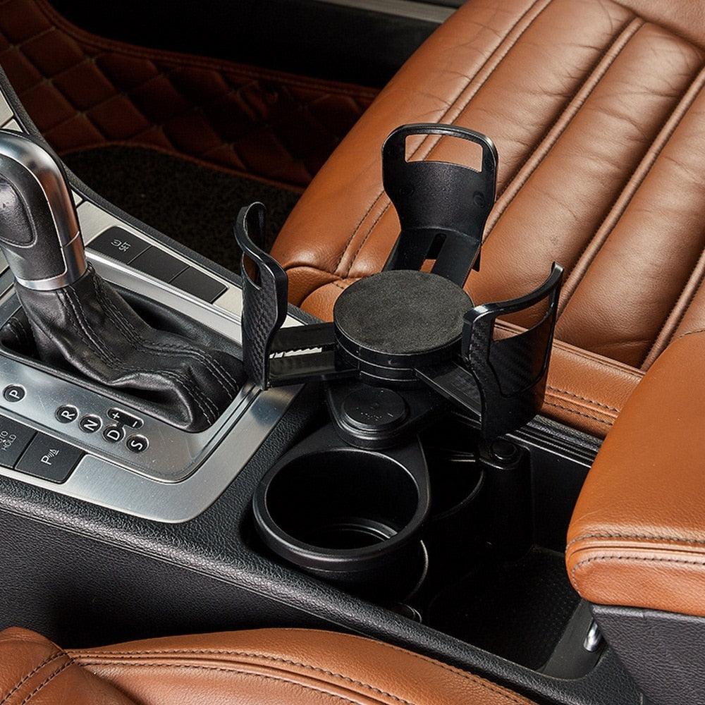 2-in-1 Rotating Car Cup Holder Extender