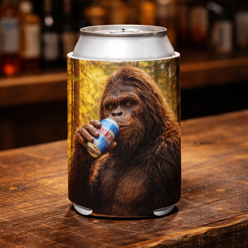 Bigfoot Can Cooler