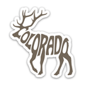 Regional Symbols – Colorado Elk Sticker
