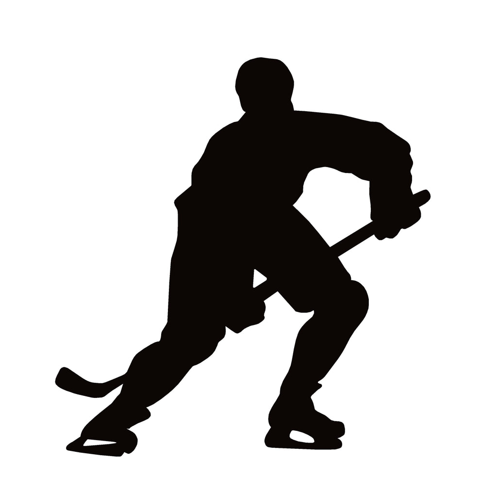 Sports & Adventure – Ice Hockey Player Window Decal