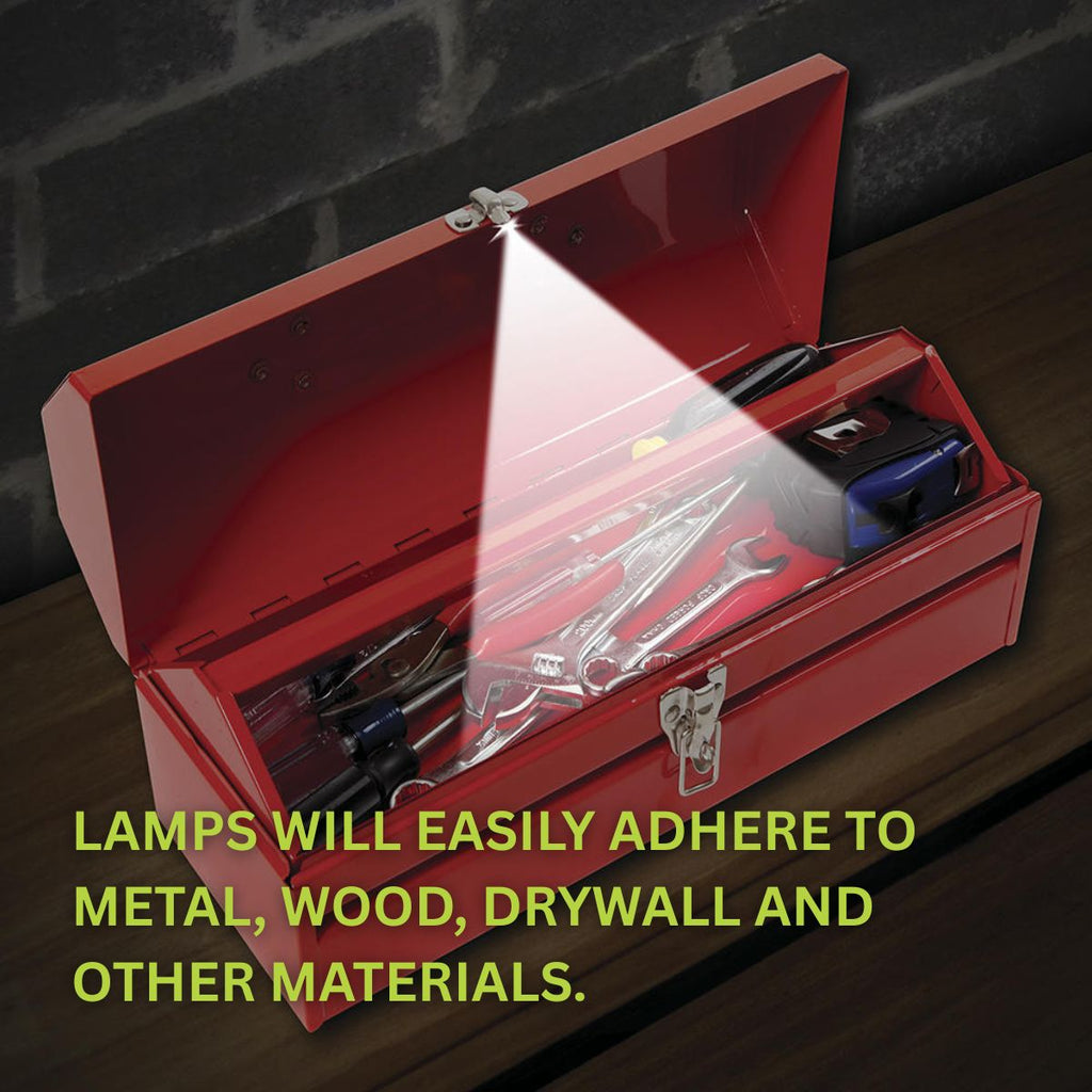 BUTTON LAMP™ Adhesive LED Utility Lights