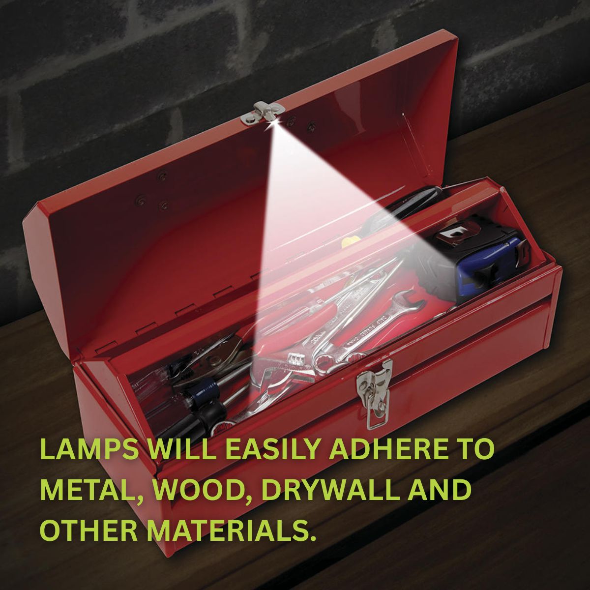 BUTTON LAMP™ Adhesive LED Utility Lights