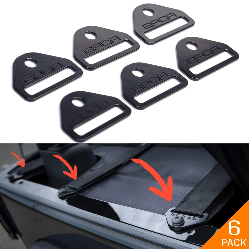 GPCA tie-down D-Plate cargo anchors