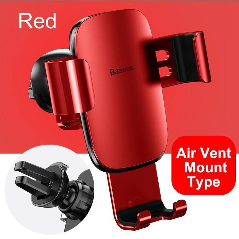 360° Gravity Car Phone Mount – Air Vent & CD Slot