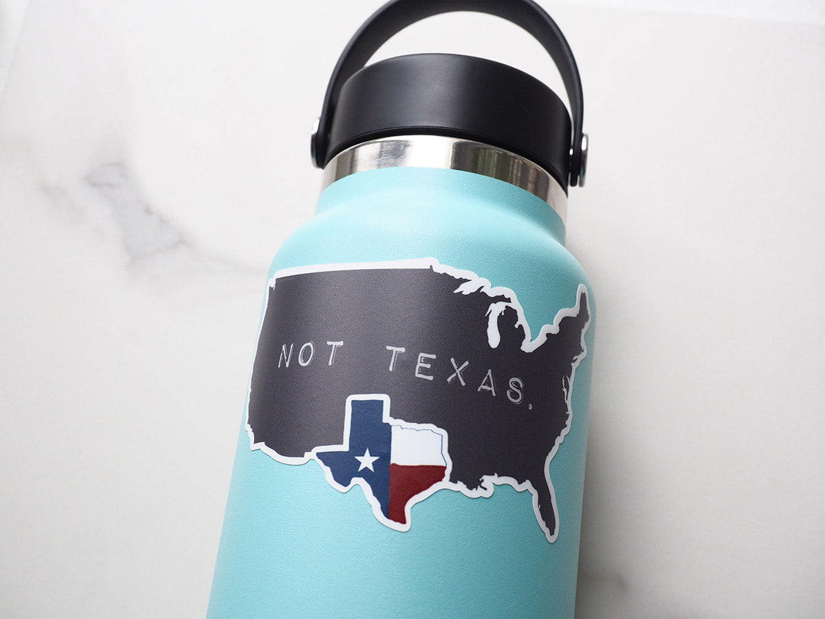 Regional Sticker – Texas, Not Texas Sticker