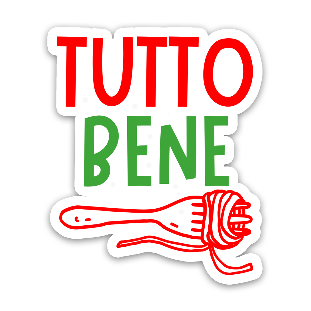 Food Sticker – Tutto Bene Italian Food Sticker