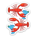 Food Sticker – Zesty Maine Lobster Squeeze – Lobster Margarita Party Sticker
