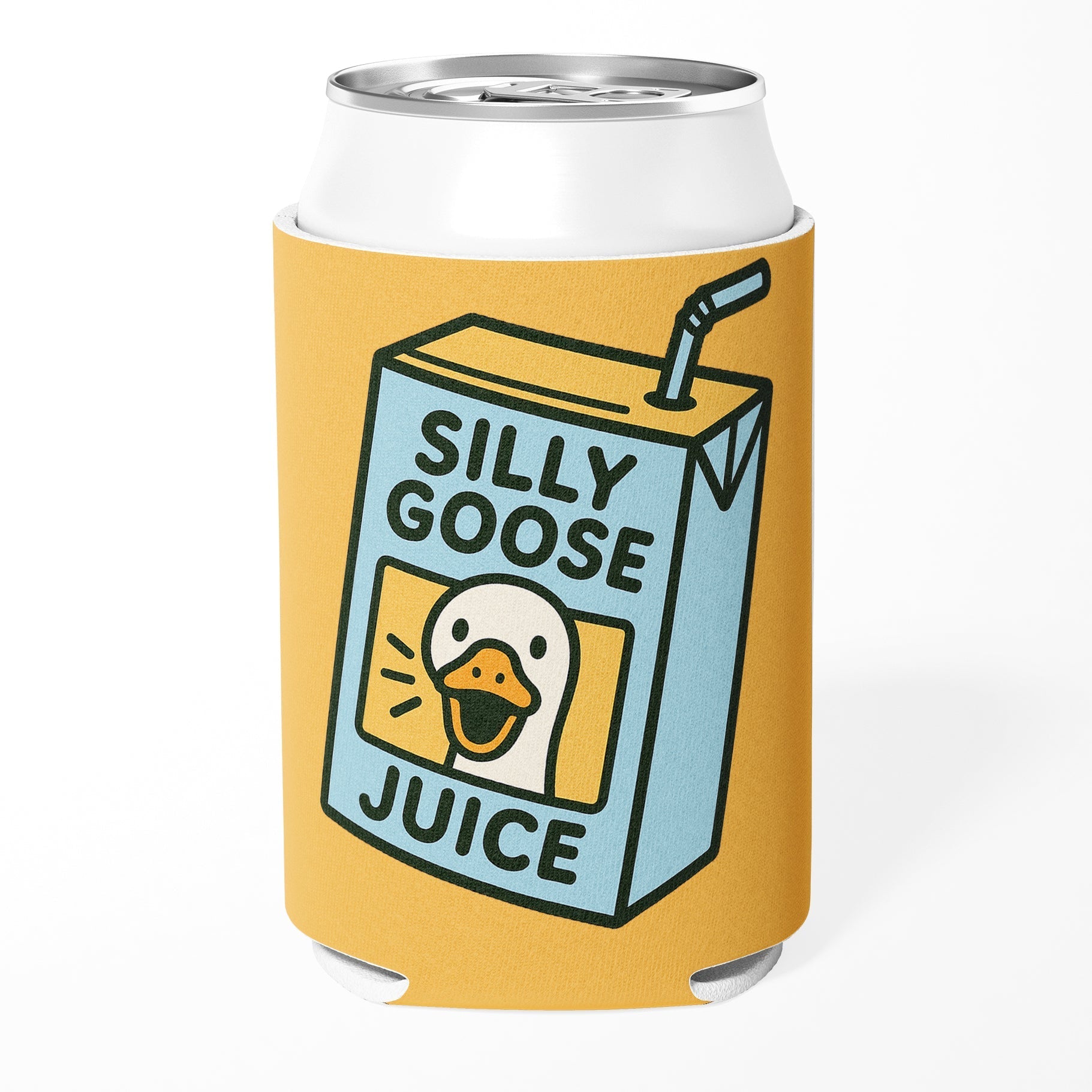 Silly Goose Juice can cooler