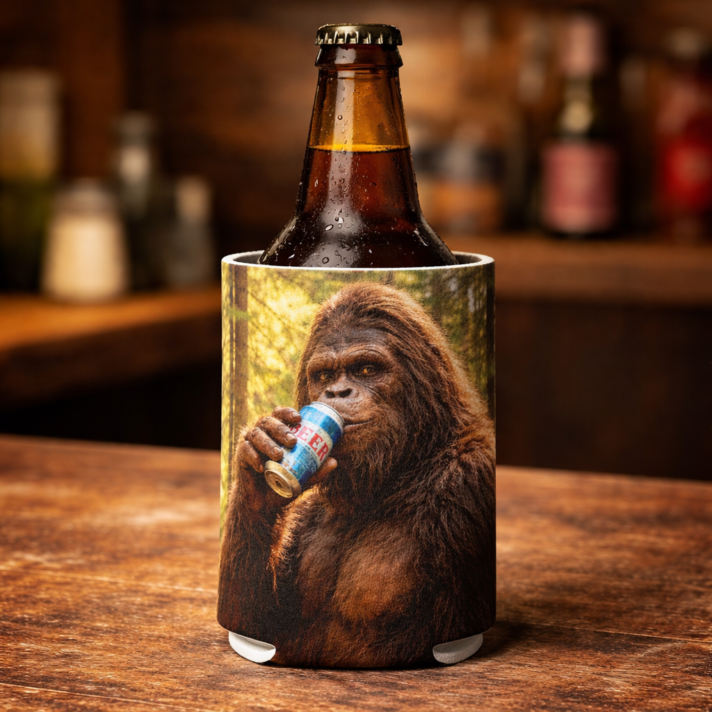 Bigfoot Can Cooler