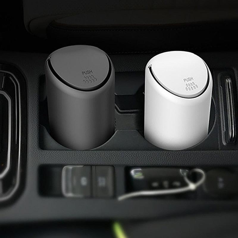 Leakproof silicone car trash can