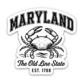 Regional Symbols – Maryland Sticker - The Old Line State
